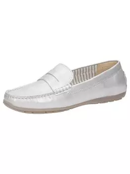 Мокасины SIOUX, серебряный