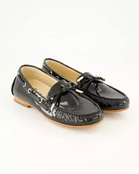 Мокасины Sioux Slipper & Mokassins, черный