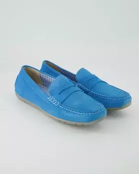 Мокасины Sioux Slipper & Mokassins, синий