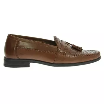 Мокасины Strafford с кисточками Nunn Bush, cognac leather