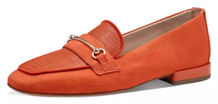 Мокасины, тапочки, деловая обувь Tamaris со стелькой Touch It, цвет Orange