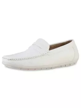 Мокасины VAN HILL, белый