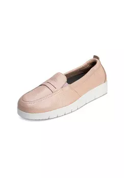 Мокасины VITAFORM Hirschleder Mokassins, цвет rose/metallic