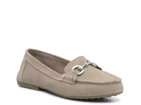 Мокасины замшевые Kelly & Katie Kai, серо-коричневый