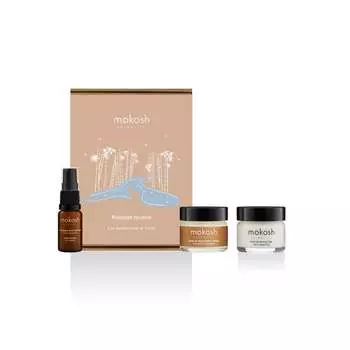 Мокошь, Бамбуковый лес Киото, Набор уходовой косметики, 3 шт., Mokosh