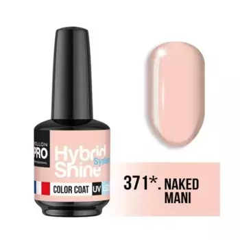 Mol Hss 371 Naked Mani - полуперманентный гибридный блеск Mollon Pro