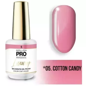Mol Luxury 5 - полуперманентный лак для ногтей Mollon Pro