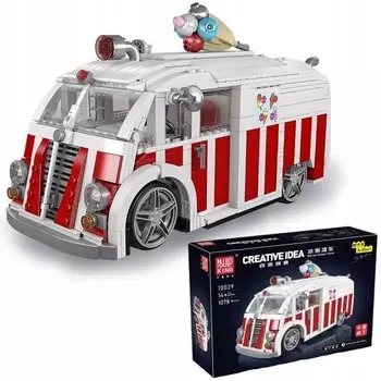 Mold King Ice Cream Truck 10039 Супер Набор Блоков Для Мороженого Creator Mould King