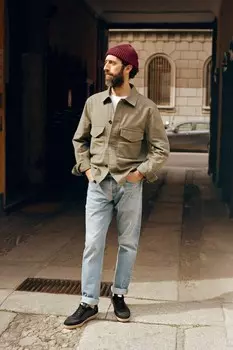 Молескин куртка Arket, коричневый