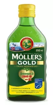 Mollers Norweski Gold жидкий транс, 250 ml