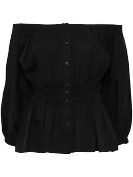 Molly Goddard топ Iris, серый