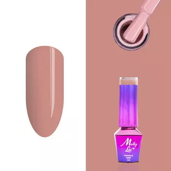 Molly Lac, Sensual, гибридный лак для ногтей, № 202 Adele, 5 мл