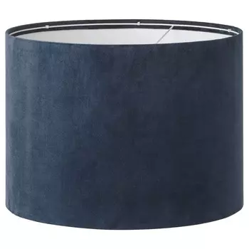 MOLNSKIKT МОЛЬНСКИКТ Абажур, темно-синий бархат, 42 см IKEA