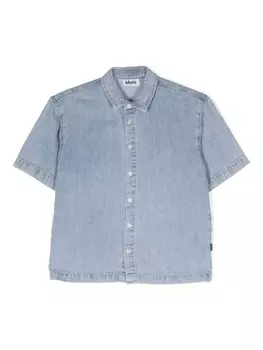 Molo джинсовая рубашка Richie, синий