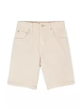 Molo джинсовые шорты средней посадки, серый