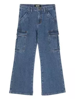 Molo джинсы Addy прямого кроя, синий
