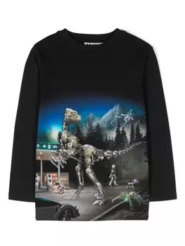 Molo футболка Reif с графичным принтом, черный