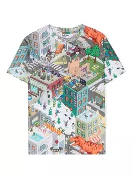 Molo футболка Rodney с принтом, белый