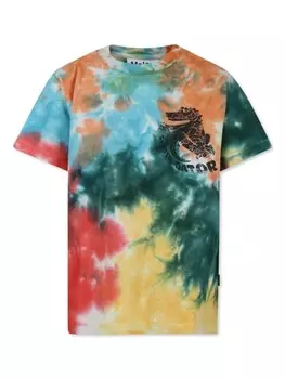 Molo футболка с принтом тай-дай, синий