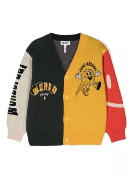 Molo кардиган Burt с принтом, красный