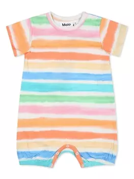 Molo комбинезон From в полоску, оранжевый