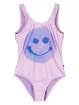 Molo купальник Nolu с принтом, фиолетовый