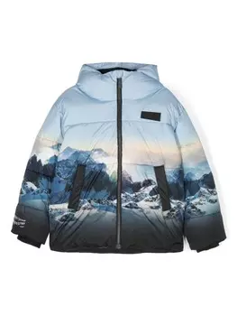 Molo куртка Hilo с графичным принтом, синий