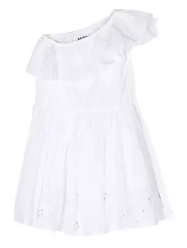 Molo платье Cay с английской вышивкой, белый