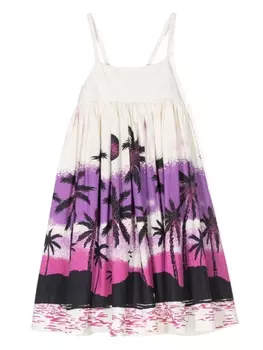 Molo платье Chiyo из органического хлопка, нейтральный цвет