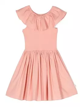 Molo платье из органического хлопка с открытыми плечами, розовый