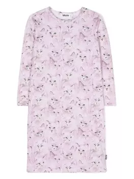 Molo платье Lovely с принтом, розовый