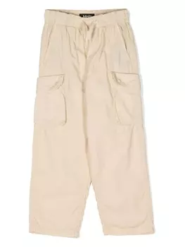 Molo прямые брюки карго, нейтральный цвет