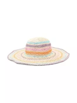 Molo шляпа из рафии, нейтральный цвет
