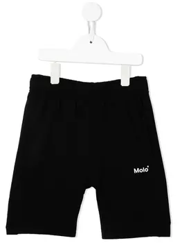 Molo шорты с логотипом, черный