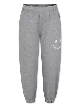 Molo спортивные брюки с надписью, серый
