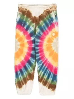 Molo спортивные брюки с принтом тай-дай, нейтральный цвет