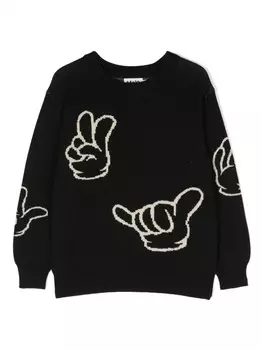 Molo толстовка Bello с графичным принтом, черный