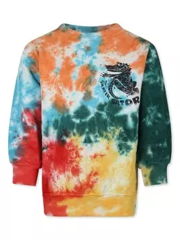 Molo толстовка из джерси с принтом тай-дай, синий