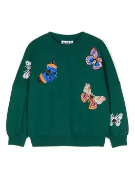 Molo толстовка Marika с пайетками, зеленый