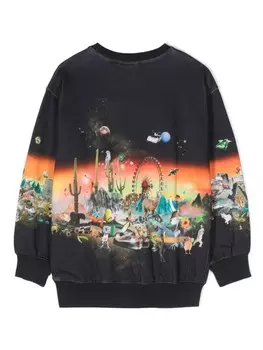 Molo толстовка Monti из органического хлопка, черный