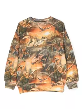 Molo толстовка Monti с графичным принтом, оранжевый