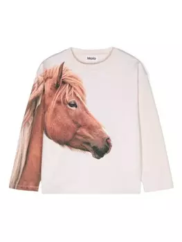 Molo толстовка Mountoo с принтом, нейтральный цвет