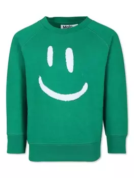 Molo толстовка с круглым вырезом, зеленый