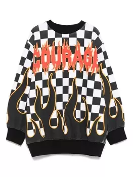 Molo толстовка в клетку, белый