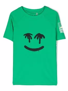 Molo топ для плавания Neptune с графичным принтом, зеленый