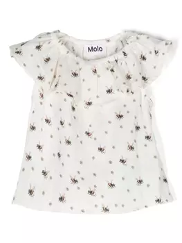 Molo топ с принтом, нейтральный цвет