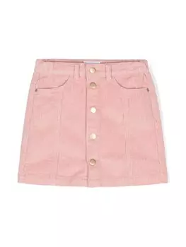 Molo вельветовая юбка мини Bera, розовый