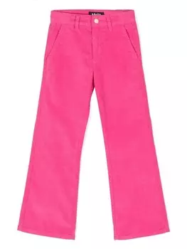 Molo вельветовые брюки Aida широкого кроя, розовый