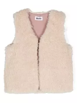 Molo жилет Hatcha из искусственного меха, серый