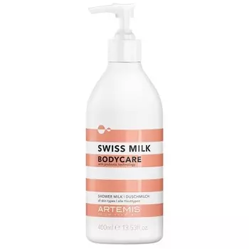 Молочко для душа Swiss Milk для ухода за телом, 400 мл, Artemis Of Switzerland